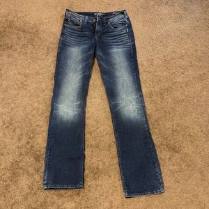 Silver bootcut jeans - Suki